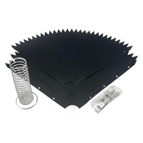 Yidueace Vogelfutterhaus Eichhörnchen-Abwehr | Schutzvorrichtung gegen Eichhörnchen,Federbelastete Wetterbeständige Abwehr für Baum Balkon Garten Terrasse Futterstelle Yidueace Vogelfutterhaus Eichhörnchen-Abwehr | Schutzvorrichtung gegen Eichhörnchen,Federbelastete Wetterbeständige Abwehr für Baum Balkon Garten Terrasse Futterstelle von Yidueace