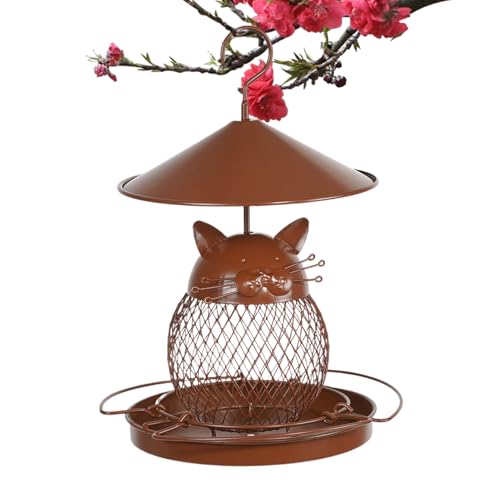 Yidueace Wildvogelfutterhaus - Metallgitter Vogelfutterstation Für Draussen - Wetterbeständige Auslaufsichere Finken Futterstation Zur Naturbeobachtung Am Yidueace Wildvogelfutterhaus - Metallgitter Vogelfutterstation Für Draussen - Wetterbeständige Auslaufsichere Finken Futterstation Zur Naturbeobachtung Am von Yidueace