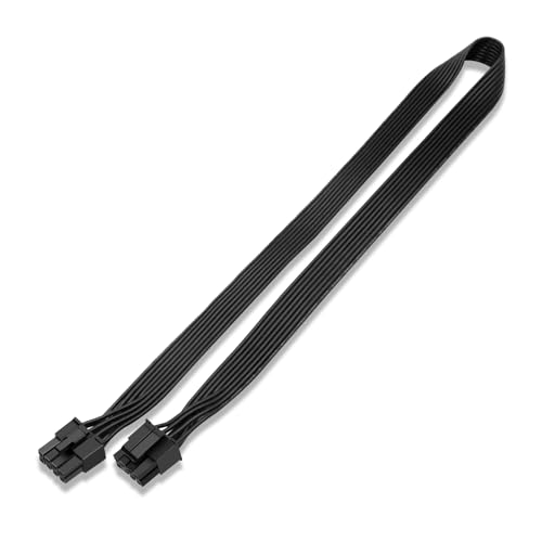 YieJoya CPU 8Pin Stecker auf CPU 8 Pin (4+4 abnehmbar) Stecker EPS-12V Motherboard Power Adapter Kabel für MSI MAG A850GL A750GL Modulare Stromversorgungen, Kabel für für MSI MAG A850GL A750GL - 65cm von YieJoya