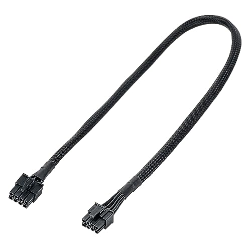 YieJoya PCIE Kabel für Corsair, PSU 8-Pin Stecker auf PCIe 8Pin (6+2) Stecker Stromversorgungskabel für Corsair Modular Power Supply RM/HX/CX-M Serie von YieJoya