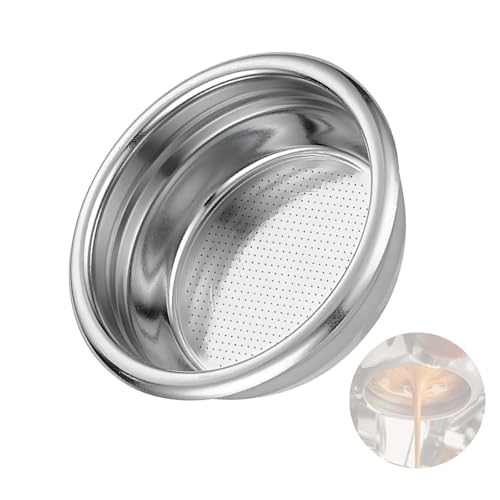 58mm Filterkorb für Siebträger - Professionell für E61 Gruppe & Rancilio/Slayer/Marzocco, 18-20g Doppelter Espresso, 304 Edelstahl Spülmaschinenfest, Magnetisch & Anti-Kanalisierung 58mm Filterkorb für Siebträger - Professionell für E61 Gruppe & Rancilio/Slayer/Marzocco, 18-20g Doppelter Espresso, 304 Edelstahl Spülmaschinenfest, Magnetisch & Anti-Kanalisierung von Yifort