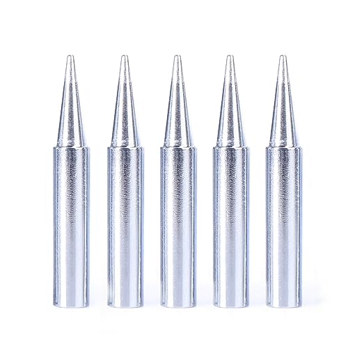 YIHUA #1402 Type 902-B Lötkolben-Set mit feinen Präzisionsspitzen (5 Stück) für YIHUA 926LED-IV EVO 948D-III 938BD-I EVO 995D+EVO 939D+III EVO 853AAA-I 2-in-1 948DQ-III Nacharbeitsstation von YIHUA