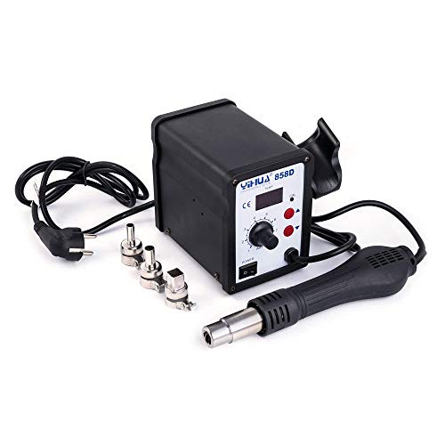 Yihua 858D Heißluftstation SMD Rework Station 650W 100° C... 450 ° C 120L/Min von YIHUA