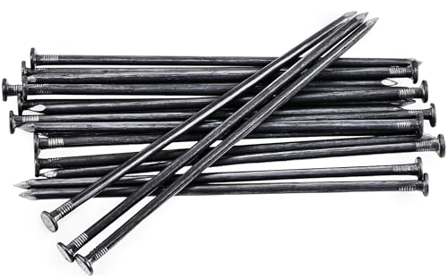 50 Stück Metallnägel (schwarz) von Yihurlm