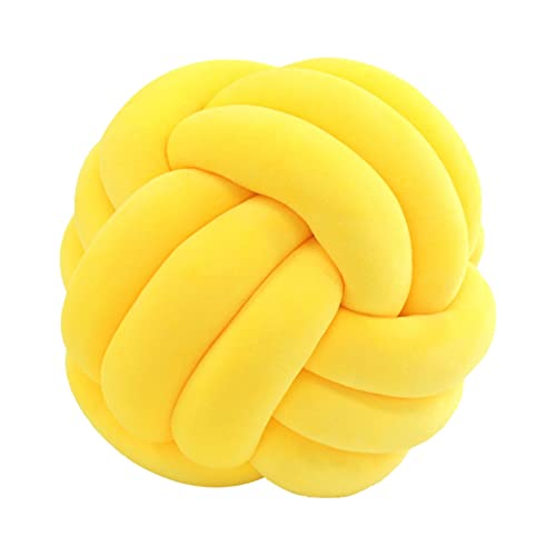 Yiida Knotenkissen - Kissen Twist - Dekoratives Dekokissen - Handgemachte Babybettzimmer Spielzeug - Für Schlafzimmer Sofa Auto Büro Reisen von Yiida