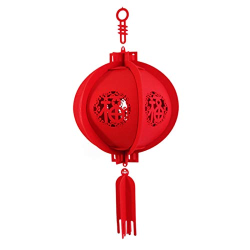 Yiifunglong Chinesische Laternen Neujahrsdekorationen,25/30cm Glücksbringer Rote Laterne Chinesisches Neujahrsfest Frühlingsfest Party Dekoration 25 cm von Yiifunglong