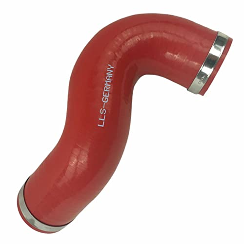 Yildiz Ladeluftschlauch, Synthetischer Gummi, Rot, 38 mm, 1x, Hardwareteile, Kompatibel mit Ford Kuga MK1 2.0 TDCI AV416C700AB 1525263 von Yildiz