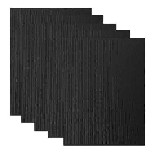 5er Set 40x34cm BBQ Grillmatte, Antihaft Grillmatten, Grillzubehör, Backmatte Backpapier Wiederverwendbar, Hitzebeständig zuschneidbar, Dauerbackfolie für Gasgrill, Gas, Holzkohle 5er Set 40x34cm BBQ Grillmatte, Antihaft Grillmatten, Grillzubehör, Backmatte Backpapier Wiederverwendbar, Hitzebeständig zuschneidbar, Dauerbackfolie für Gasgrill, Gas, Holzkohle von YiliYa