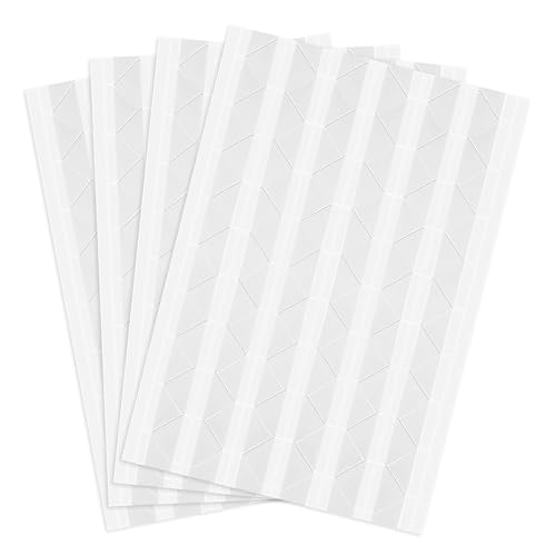 2448 Stück Fotoecken Fotoecken Selbstklebend Fotoecken zum Kleben für DIY Bilder Alben Scrapbook Deko Basteln Transparent von YiliYa