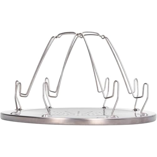Toaster Tablett, Camping Toaster für Gasherd Faltlampenherd Toaster tragbare Edelstahl 4 Schicht Propan Brot Toaster Rackhalter für Camping -Fischerei Wandern von Yililay