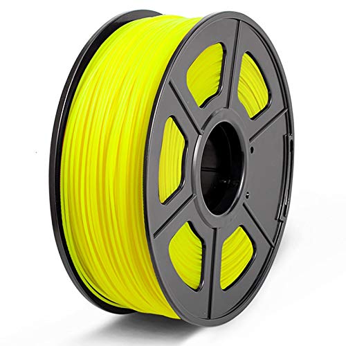 1,75 Mm Gelbes PLA 3D-Druckerfilament 1 Kg Spule (2,2 Lbs) - Maßgenauigkeit +/- 0,02 Mm 3D-Druckmaterial Für 3D-Drucker Und 3D-Stift von Yimihua