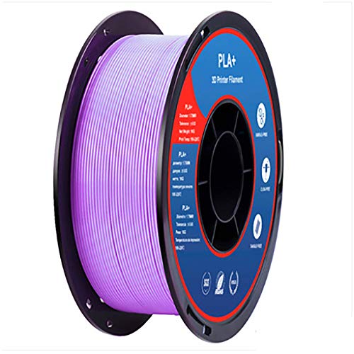 3D-Druckerfilament PLA + Filament 1,75 MM 1 Kg (2,2 Lbs) Spule, Maßgenauigkeit +/- 0,02 Mm, Lila PLA Plus von Yimihua