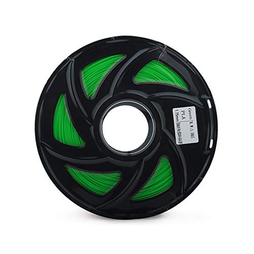 3D-Druckerfilament PLA-Draht 1 Kg Spule 1,75 Mm Für 3D-Druckstift Multicolor(Color:Grün) von Yimihua
