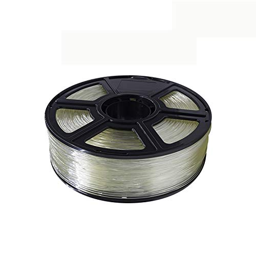 3D-Druckfilament, 1,75 mm leitfähiges PA-Nylonfilament, 0,5 kg und 1 kg Spule, transparentes Druckmaterial(Color:500g) von Yimihua