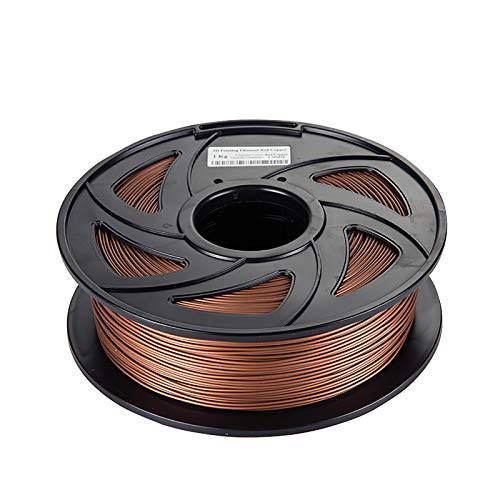 3D-Druckfilament PLA-Filament 1,75 Mm PLA Filament 1 Kg (2,2 Lb) Pla Für 3D-Drucker(Color:Kupfer) von Yimihua