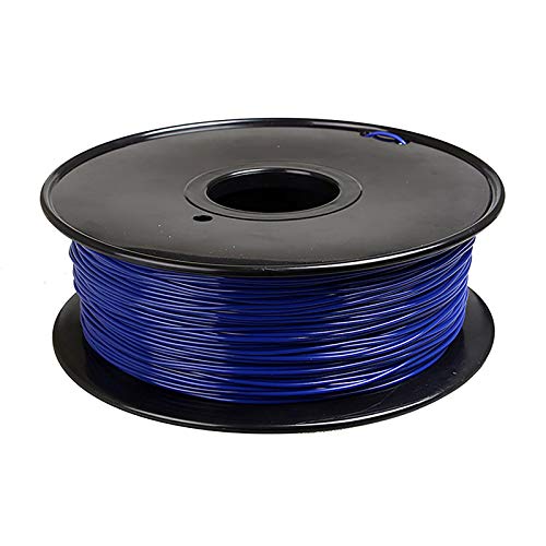 ABS-Filament 1,75 Mm ABS 3D-Druckerfilament Größengenauigkeit +/- 0,02 Mm 1 Kg (2,2 LBS) Spule 3D-Druckfilament Für 3D-Drucker Blaues ABS(Color:1.75mm) von Yimihua