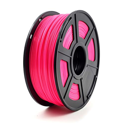ABS1.75mm Filament 3D-Druckfilament 1 Kg Spulendruckmaterial, Verwendet Für 3D-Druckerspule(Color:Rose Red) von Yimihua