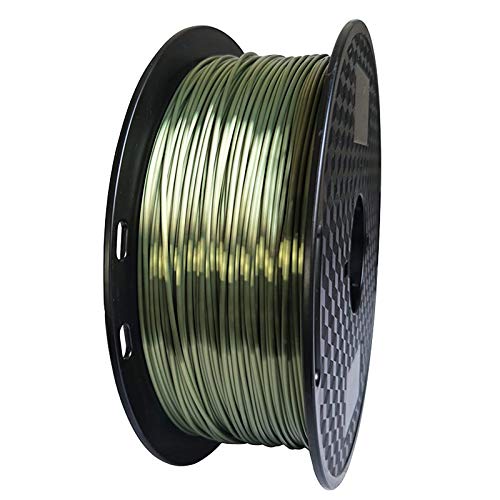 Metall-PLA-Filament 3D-Druckfilament 1,75 Mm Metallbronze-PLA Für 3D-Drucker Und 3D-Stifte 1 Kg 1 Spule +/- 0,02 Mm von Yimihua