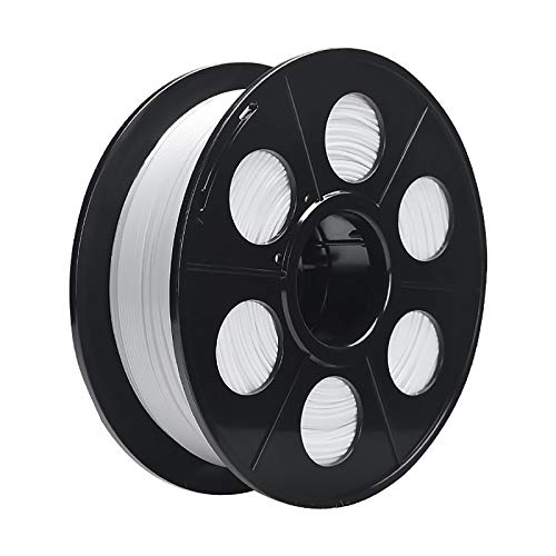 PC-Filament 1,75 Mm Polycarbonat 3D-Druckfilament 1 Kg Spule Geeignet Für 3D-Drucker Und Druckstifte Hochtemperaturbeständiges Filament Schwarzweiß-PC(Color:Weiß) von Yimihua