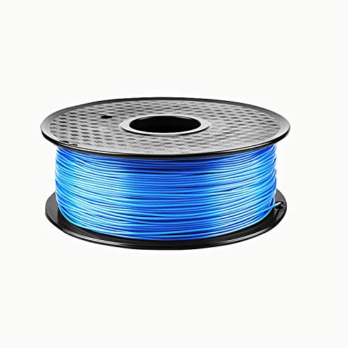 PC-Legierungsdraht 1,75 Mm 3D-Druckfilament PC-Leitdraht 1 Kg Spule Weiß Und Blau(Color:Blau) von Yimihua