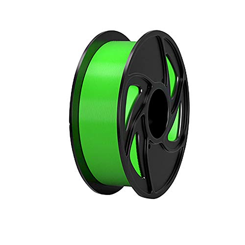 PLA + Filament 1,75 Mm PLA Hochfestes 3D-Druckfilament 1 Kg Spule PLA-Druckmaterial Für 3D-Drucker Schwarze Und Blaue PLA(Color:Grün) von Yimihua