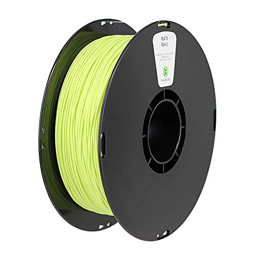 PLA Filament 1,75 Mm 3D-Drucker Filament PLA 1 Kg Spule (2,2 Lbs), Maßgenauigkeit Von +/- 0,03 Mm, PLA Hellgrün Für 3D-Druckstift(Color:3.0mm) von Yimihua