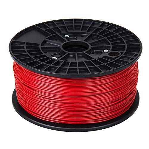 PLA-Filament 1,75 Mm 3D-Druckfilament 1 Kg Spule, Mehrere Farben, Für 3D-Drucker Und 3D-Stift(Color:rot) von Yimihua