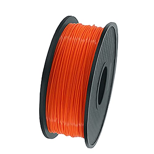 PLA-Filament 1,75 Mm PLA-leitfähiges Filament 1 Kg Spule, 3D-Druckmaterial Für 3D-Drucker Und 3D-Stifte, Schwarzweiß-PLA(Color:Orange) von Yimihua