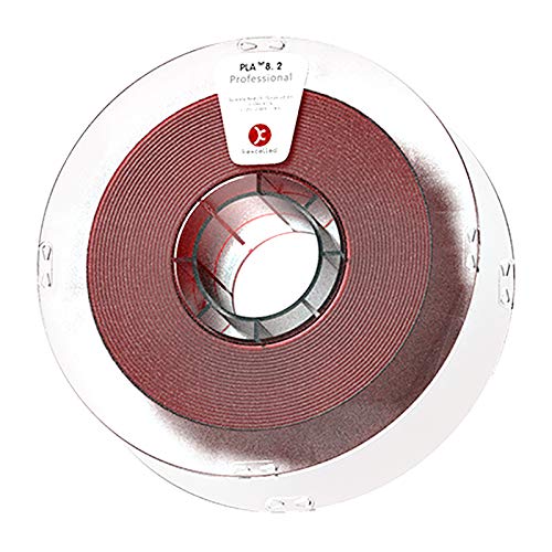PLA Filament 3D-Drucker Filament Hochreines PLA 1,75 Mm Neue 3D-Druckstiftmaterial Der Shining-Serie 1 Kg Spule(Color:Rot funkeln) von Yimihua