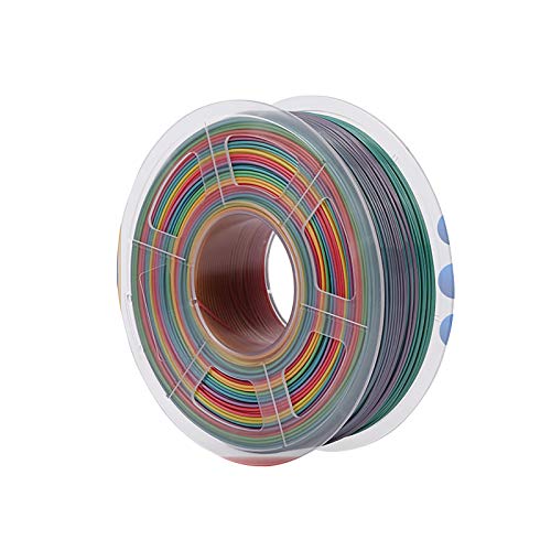 Rainbow Pla Filament 1,75 Mm Farbverlauf 3D-Drucker Regenbogen Filament Mischfarbe FDM Filament EIN Tablett Aus Mehrfarbendruck PLA1 Kilogramm Spulendruckmaterial Filament Buntes Filament Rainbow Pla Filament 1,75 Mm Farbverlauf 3D-Drucker Regenbogen Filament Mischfarbe FDM Filament EIN Tablett Aus Mehrfarbendruck PLA1 Kilogramm Spulendruckmaterial Filament Buntes Filament von Yimihua