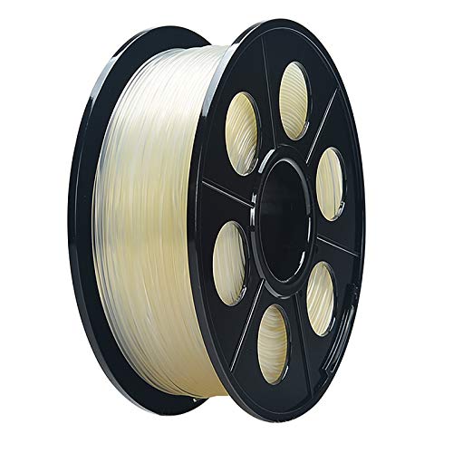 TPU Flexibles Filament 3D-Druckerfilament TPU-Filament 1,75 Mm, Mit Flexibilität Und Kältebeständigkeit, 3D-Druckfilament Für 3D-Drucker, Maßgenauigkeit +/- 0,03 Mm, (transparent) von Yimihua