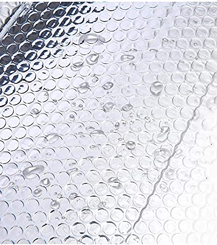 Yimihua Isolierfolie Dämmfolie Selbstklebend Isolierung für Wohnmobile Unterlage und Hausgebrauch Luftpolsterfolie Vorzeltes Sonnenschutz Rohrisolierung Folie Isoliertapete (1*25M) von Yimihua