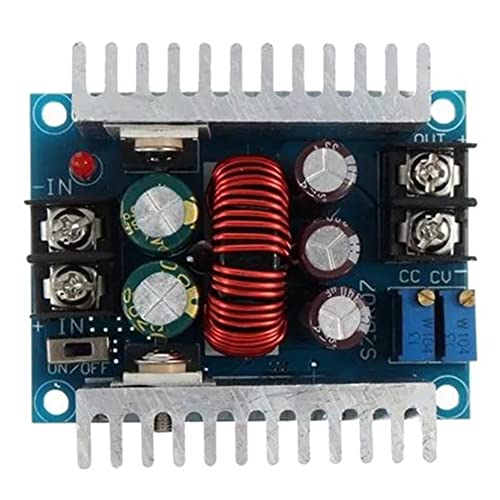 Yinchus 1 StüCk DC 6-40V Bis 1,2-35V 20A 300W Einstellbarer Step-Down AbwäRtsspannung Regler mit Kurz Schluss Schutz Funktion von Yinchus