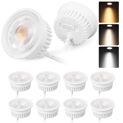 YindaLux 10er Set LED Modul Dimmbar ø50x23mm für Einbaustrahler Aufbauspot 4.9W 500LM 3CCT Warmweiß 3000K Naturalweiß 4000K Kaltweiß 6500K IP44 Wasserdicht 38°Modul Ersetzt GU10 MR16 Leuchtmittel YindaLux 10er Set LED Modul Dimmbar ø50x23mm für Einbaustrahler Aufbauspot 4.9W 500LM 3CCT Warmweiß 3000K Naturalweiß 4000K Kaltweiß 6500K IP44 Wasserdicht 38°Modul Ersetzt GU10 MR16 Leuchtmittel von YindaLux