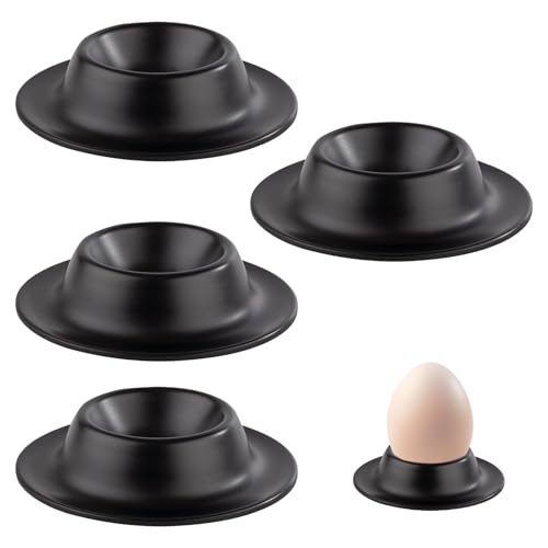 4 Pcs Eierbecher Silikon,Ruchsichere Eierbecher Schwarz,Eierbecher Camping,Stapelbar Egg Holder aus Silikon,Frühstück Eierhalter Set für Küche,Gesunde Egg Holder in Lebensmittelqualität,Küchenartikel 4 Pcs Eierbecher Silikon,Ruchsichere Eierbecher Schwarz,Eierbecher Camping,Stapelbar Egg Holder aus Silikon,Frühstück Eierhalter Set für Küche,Gesunde Egg Holder in Lebensmittelqualität,Küchenartikel von YingMengZhiGe