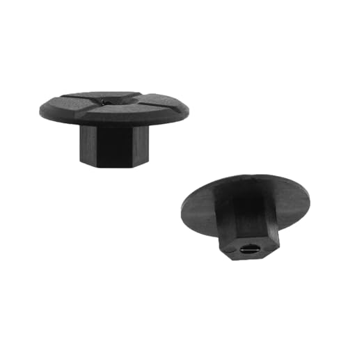 50 Pcs Kunststoffmutter Radhaus,Karosserieschrauben,Verkleidungsschrauben,Auto Befestigungs Clips für Radhaus Schutz Verkleidung,Kunststoff Mutter Kompatibel mit Mercedes W201 W124 Benz BMW 2019900050 von YingMengZhiGe