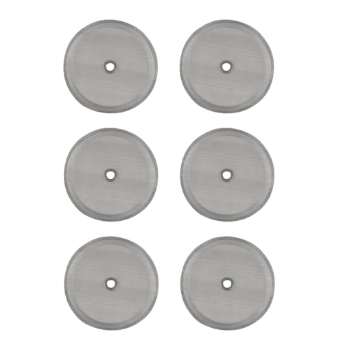 6 Pcs Französisches Pressefilter-Sieb,Edelstahl French Press Sieb Filter,Stainless Universal-Filterfilter für Französische Presse,Ersatz für 1000 ml 963.9 g 8 Tassen French Press Kaffeemaschine,8.5cm 6 Pcs Französisches Pressefilter-Sieb,Edelstahl French Press Sieb Filter,Stainless Universal-Filterfilter für Französische Presse,Ersatz für 1000 ml 963.9 g 8 Tassen French Press Kaffeemaschine,8.5cm von YingMengZhiGe