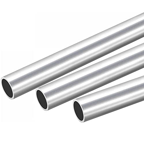 4 Stück 6063 Aluminiumrohr Nahtlos Aluminium Kreis Gerade Rohr Verwendet für Maschinen, DIY Handwerk 11 mm x 9 mm x 500 mm von YingShi Art