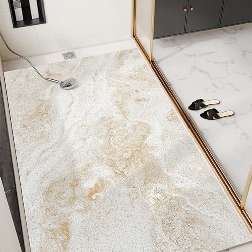 Yinghesheng Duschmatte rutschfest 80X120cm duscheinlage rutschfest duschwanneneinlage rutschfest Weich bequem PVC duschmatte badewanne für senioren, Hohe Wasserdurchlässigkeit, C von Yinghesheng