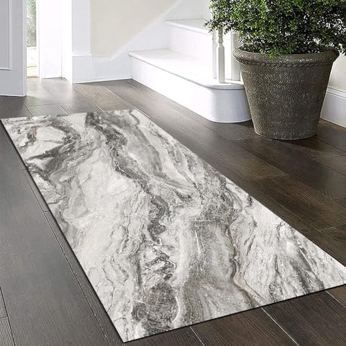 Yinghesheng Teppich Läufer Flur Lang küchenteppich waschbar rutschfest 50x320cm Grau Teppich Polyester Dauerhaft für Wohnzimmer Schlafzimmer Büro Esszimmer Anpassbar Teppichläufer Meterware Yinghesheng Teppich Läufer Flur Lang küchenteppich waschbar rutschfest 50x320cm Grau Teppich Polyester Dauerhaft für Wohnzimmer Schlafzimmer Büro Esszimmer Anpassbar Teppichläufer Meterware von Yinghesheng