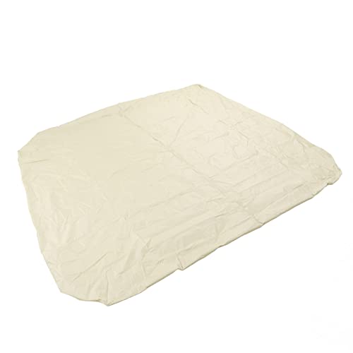 Staubbedeckung Im Freien Im Freien - 190 Silberbeschichtete Polyester TAFT wasserdichte Abdeckung in Quadratischer Form für Heiße Federn, Spa -Bad und Außenbaden - 210x210 X 30 cm (Brown) (Beige) von Yinhing
