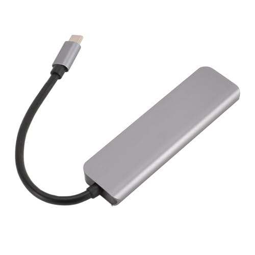 USB C Laptop Docking Station, Typ C Bis USB3.0x2, 5-in-1 HDTV USB Dock, Hub Multiport Adapter Dongle Dock, mit HD-Multimedia-Schnittstelle, USB3.0 Typ PD-Adapter USB C Laptop Docking Station, Typ C Bis USB3.0x2, 5-in-1 HDTV USB Dock, Hub Multiport Adapter Dongle Dock, mit HD-Multimedia-Schnittstelle, USB3.0 Typ PD-Adapter von Yinhing