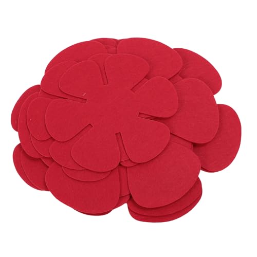 Yinhing 12pcs Filz Stapeling Pan Pot Protectors Küchenkochgeschirrteiler Separatoren Set Set (Rot) von Yinhing