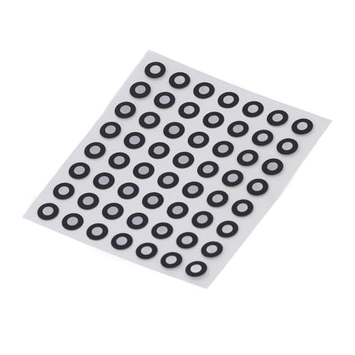 Yinhing 3D -Scanmarkierungen für 3D -Scanner, Referenzpunktmarker, Reflektierende 6 -mm -OD -3 -mm -ID -Durchmesser 3D -Tracking -Punkt für Optische Verfolgung und 3D -Scan, 10 Blatt von Yinhing