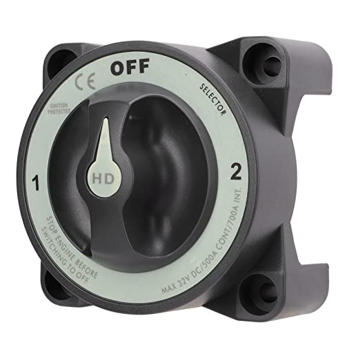 Yinhing Batterie Trennung Schalter Stromausschnitt 3 Position Master Switch IP66 Zündschutz RV -Boot von Yinhing