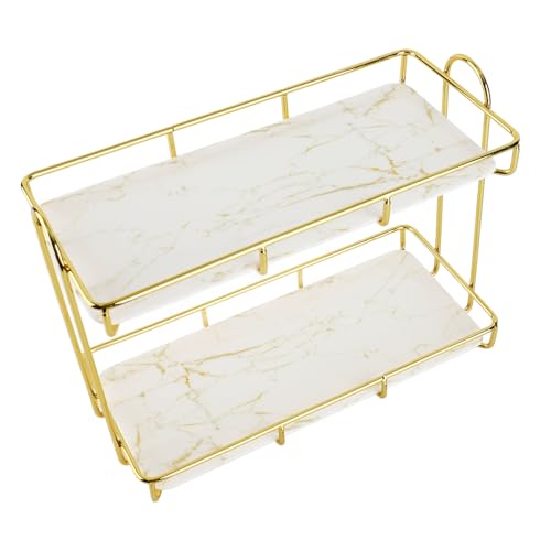 Yinhing Eckdusche Caddy, Vintage Messing Triangular Lagers Rack Eckschelf für Badezimmer, Wohnheim und Küche (#1) von Yinhing