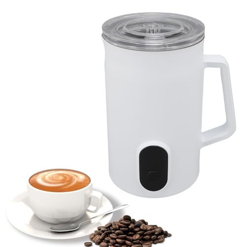 Yinhing Milchfrother, 4 in 1 Frother für Kaffee Milchstärker und Dampfer 304 Material für Kaffee Latte Cappuccino Heiße Schokolade (EU-Stecker 220V) von Yinhing