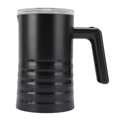 Yinhing Milchfrother, 4 in 1 Frother für Kaffeesmilch -Frother und Dampfer mit Einem Geneigten Auslauf für Kaffee Latte Cappuccino Heiße Schokolade (EU-Stecker 220V) von Yinhing