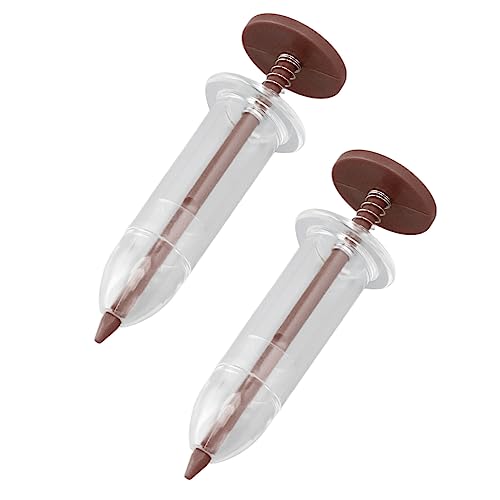 Yinhing Saatgutverteiler, Samen -Pflanzgefäßwerkzeug Einstellbarer Mini -Handheld 2pcs 3.9x1.3x1.3in Gartensamen Flexibel, um Verschiedene Samen Gleichmäßig zu Trennen (Brown) von Yinhing