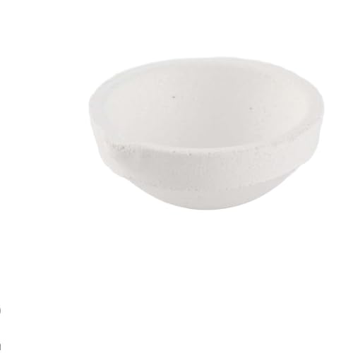 Yinhing Tiegel für Schmelzendes Metall, Schmelzendes Tiegel Quarz Schmelzend Gussguss Crucible Pot 1PC Crucible Kit für Gold Silber Platinum Raffination von Yinhing
